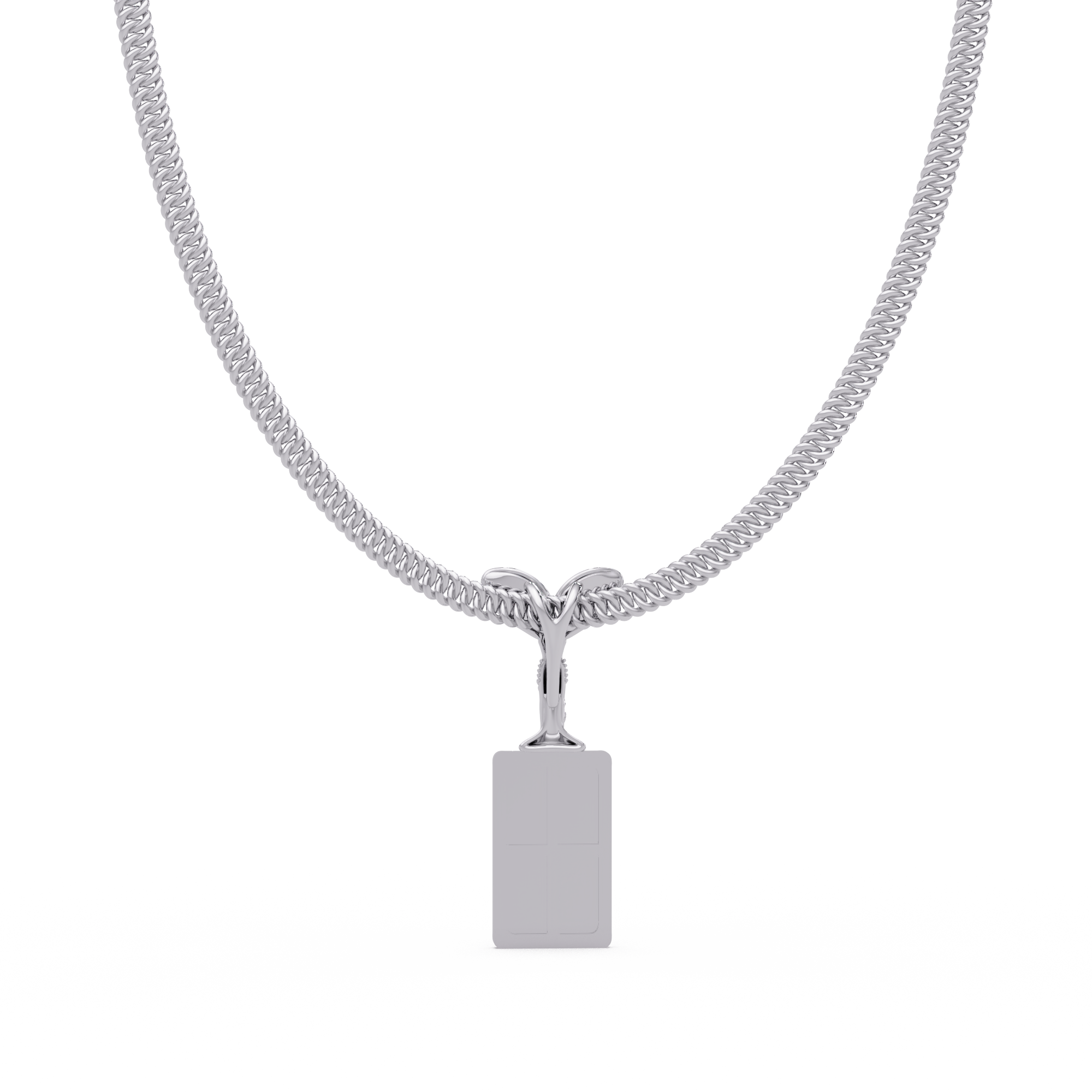 Rolls Royce Logo VVS Moissanite Diamond Unique Custom Design Pendant