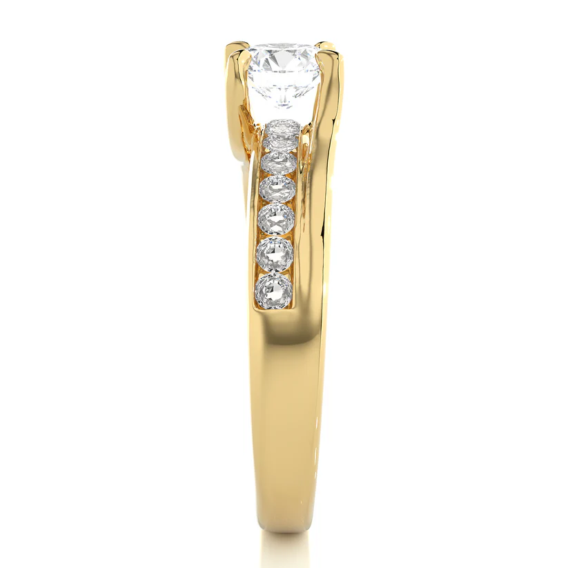 Classic 1 CT Round Lab-Grown Diamond 4-Prong Solitaire Ring