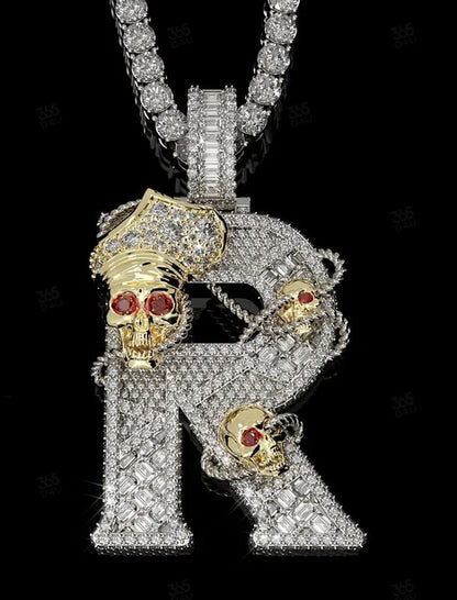 Iced Out Moissanite VVS Diamonds 925 Silver Chucky Horror Custom Pendant