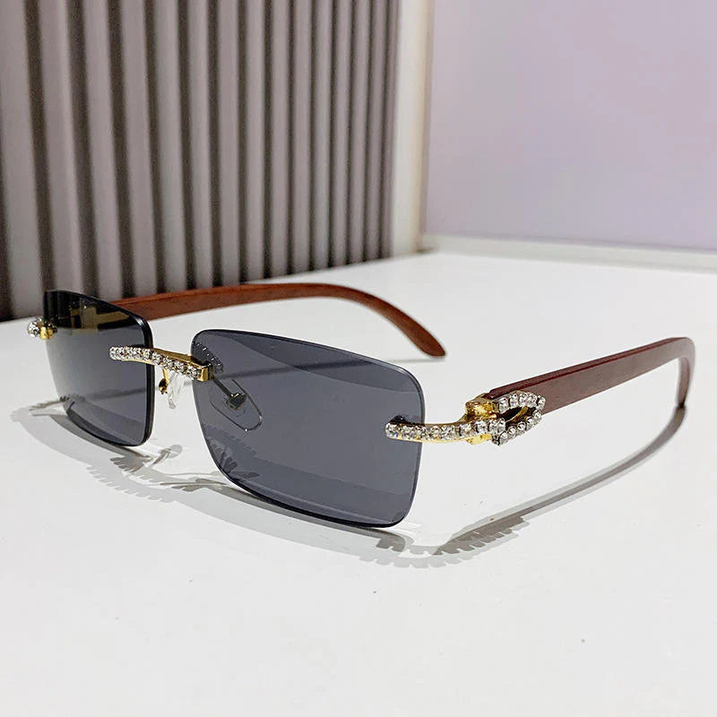Luxury VVS Moissanite Diamonds Sunglasses