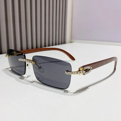 Luxury VVS Moissanite Diamonds Sunglasses