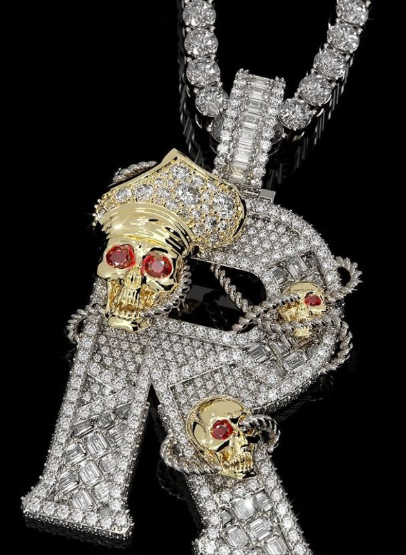Iced Out Moissanite VVS Diamonds 925 Silver Chucky Horror Custom Pendant