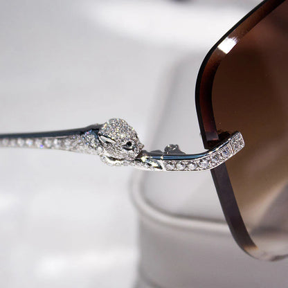 Iced Out Custom Fine VVS Moissanite Diamond Glasses