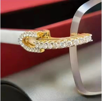 Luxurious Moissanite Diamond Sunglasses