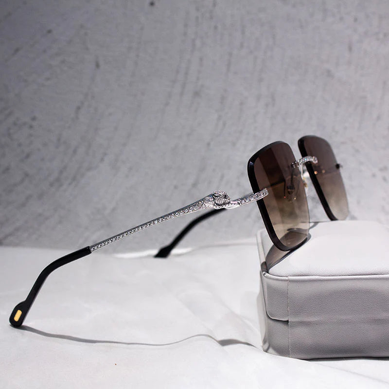 Iced Out Custom Fine VVS Moissanite Diamond Glasses