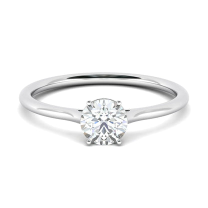 1.00 ct Round D- VVS Lab Grown Diamond Solitaire Engagement Ring