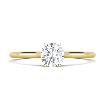 1.00 ct Round D- VVS Lab Grown Diamond Solitaire Engagement Ring