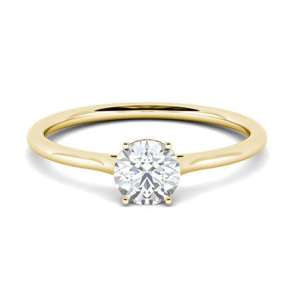 1.00 ct Round D- VVS Lab Grown Diamond Solitaire Engagement Ring