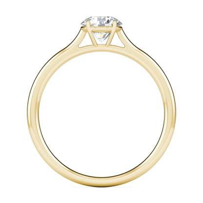 1.00 ct Round D- VVS Lab Grown Diamond Solitaire Engagement Ring
