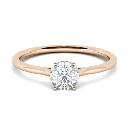 1.00 ct Round D- VVS Lab Grown Diamond Solitaire Engagement Ring
