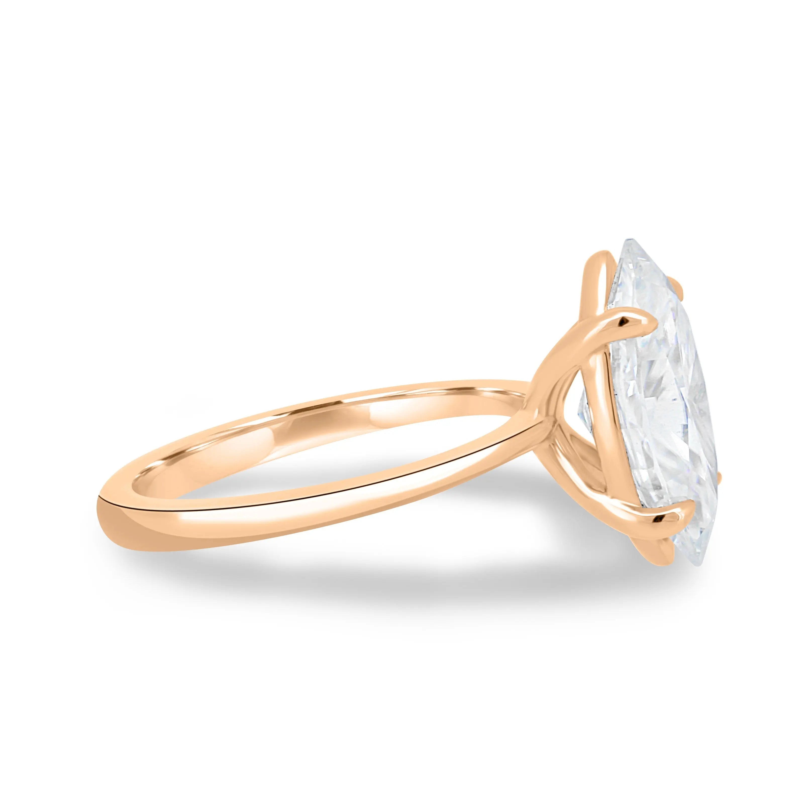 1.50ct Marquise Cut Solitaire D/VVS Lab Grown Diamond Engagement Ring