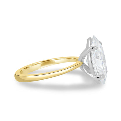1.50ct Marquise Cut Solitaire D/VVS Lab Grown Diamond Engagement Ring