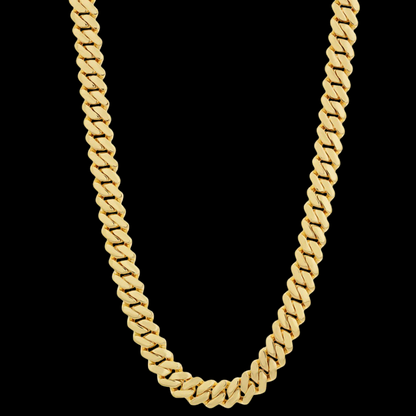 Cuban Link Custom Iced Moissanite VVS Diamond Men's Chain