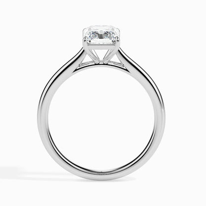1.0 ct Radiant Cut D- VVS Lab Grown Diamond Solitaire Engagement Ring