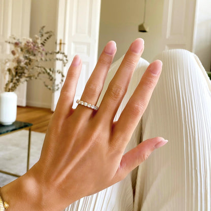 Three stone diamond engagement rings USA