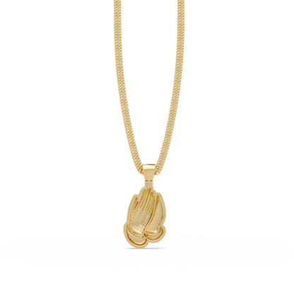 VVS Moissanite Diamond Hand Gesture Custom Design Pendant