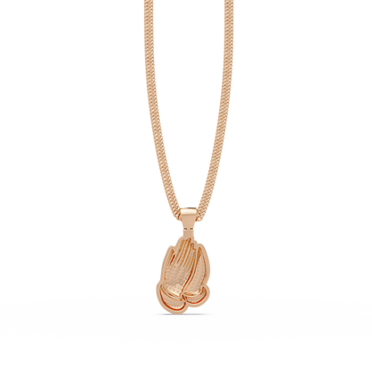 VVS Moissanite Diamond Hand Gesture Custom Design Pendant