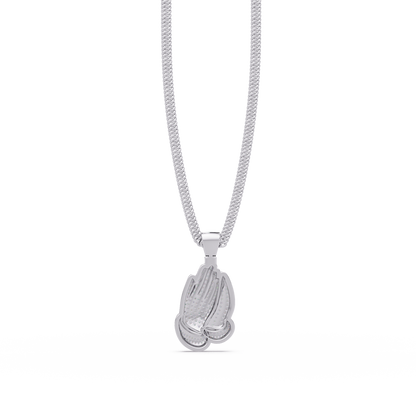 VVS Moissanite Diamond Hand Gesture Custom Design Pendant