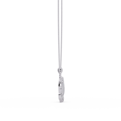VVS Moissanite Diamond Hand Gesture Custom Design Pendant