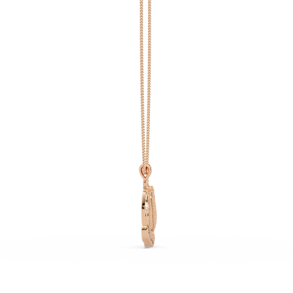 VVS Moissanite Diamond Hand Gesture Custom Design Pendant