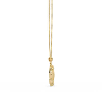 VVS Moissanite Diamond Hand Gesture Custom Design Pendant