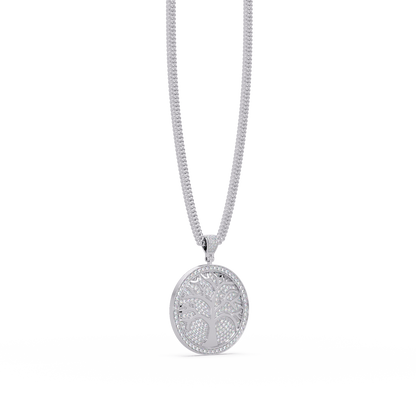 Tree of Life VVS Moissanite Diamond Custom Design Pendant