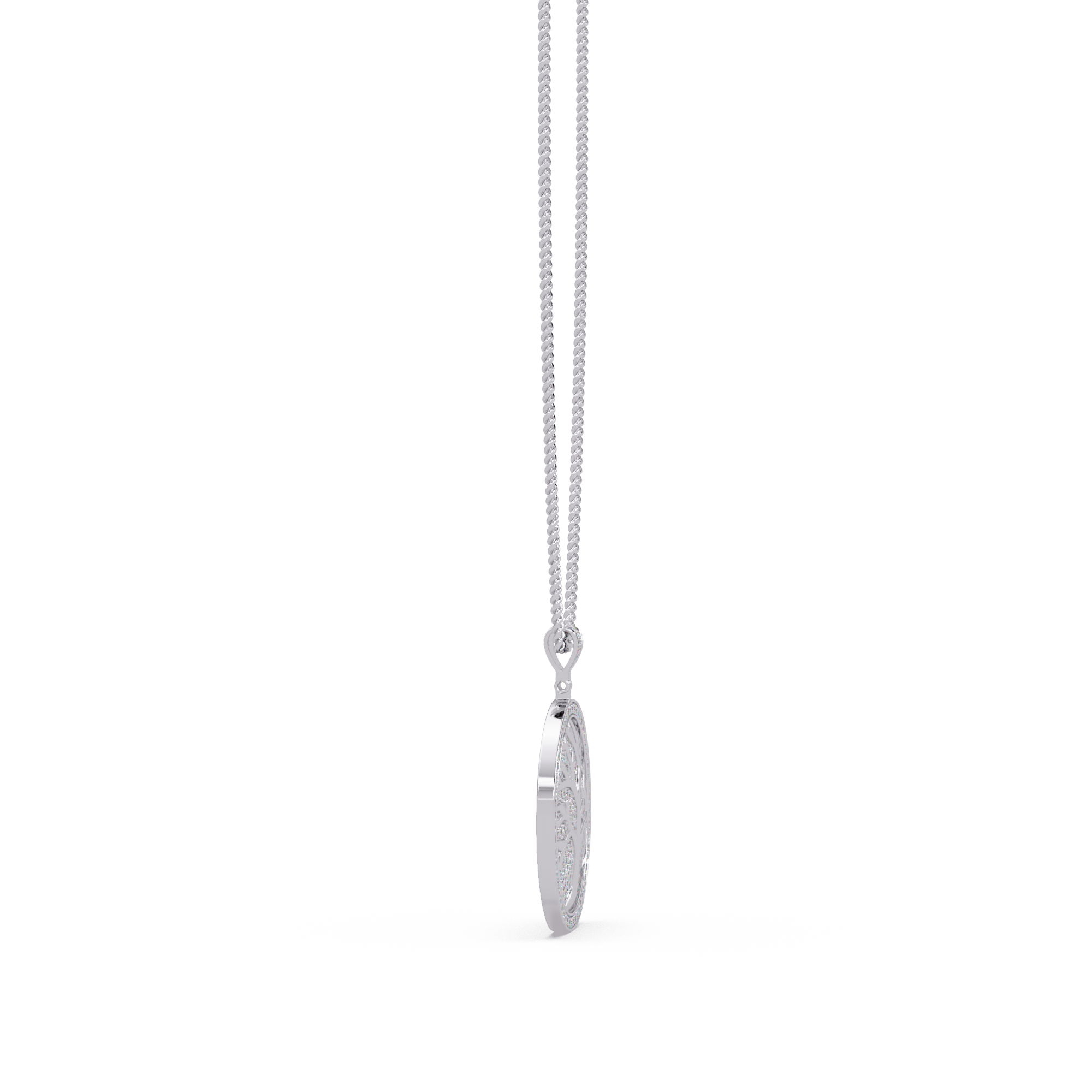 Tree of Life VVS Moissanite Diamond Custom Design Pendant