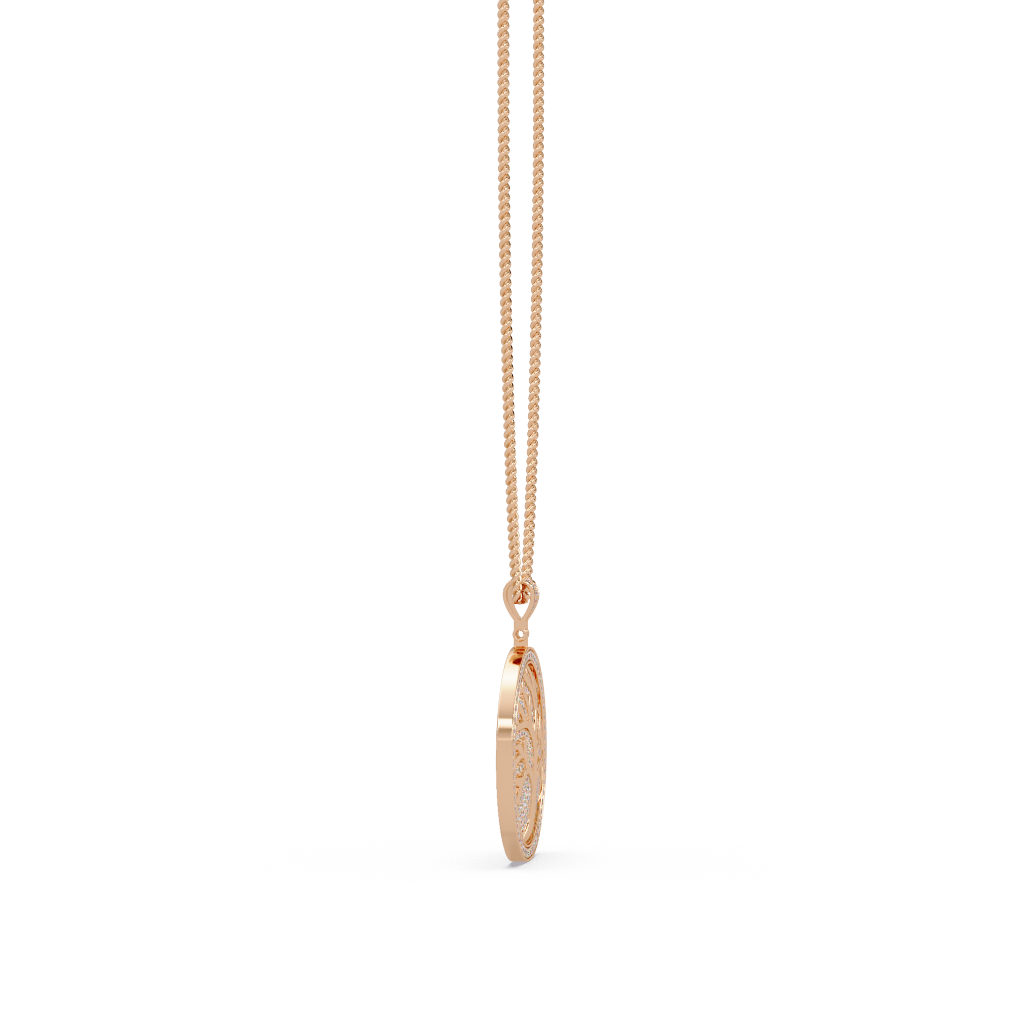 Tree of Life VVS Moissanite Diamond Custom Design Pendant
