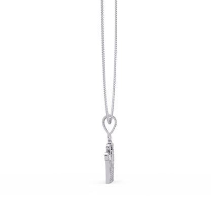 Royal Crown VVS Moissanite Diamond Pendant Iced Out King & Queen Jewelry