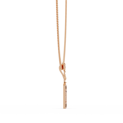 Rolls Royce Logo VVS Moissanite Diamond Unique Custom Design Pendant