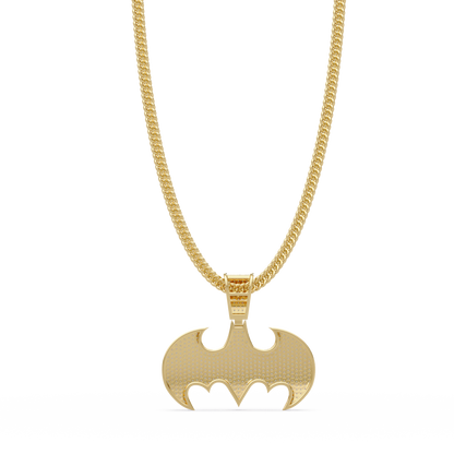 Batman Emblem VVS Moissanite Pendant Hip-Hop Jewelry