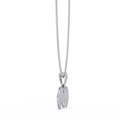 Batman Emblem VVS Moissanite Pendant Hip-Hop Jewelry