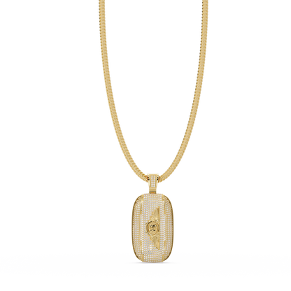 Luxury Bentley Wings Pendant  VVS Moissanite Iced Out Piece