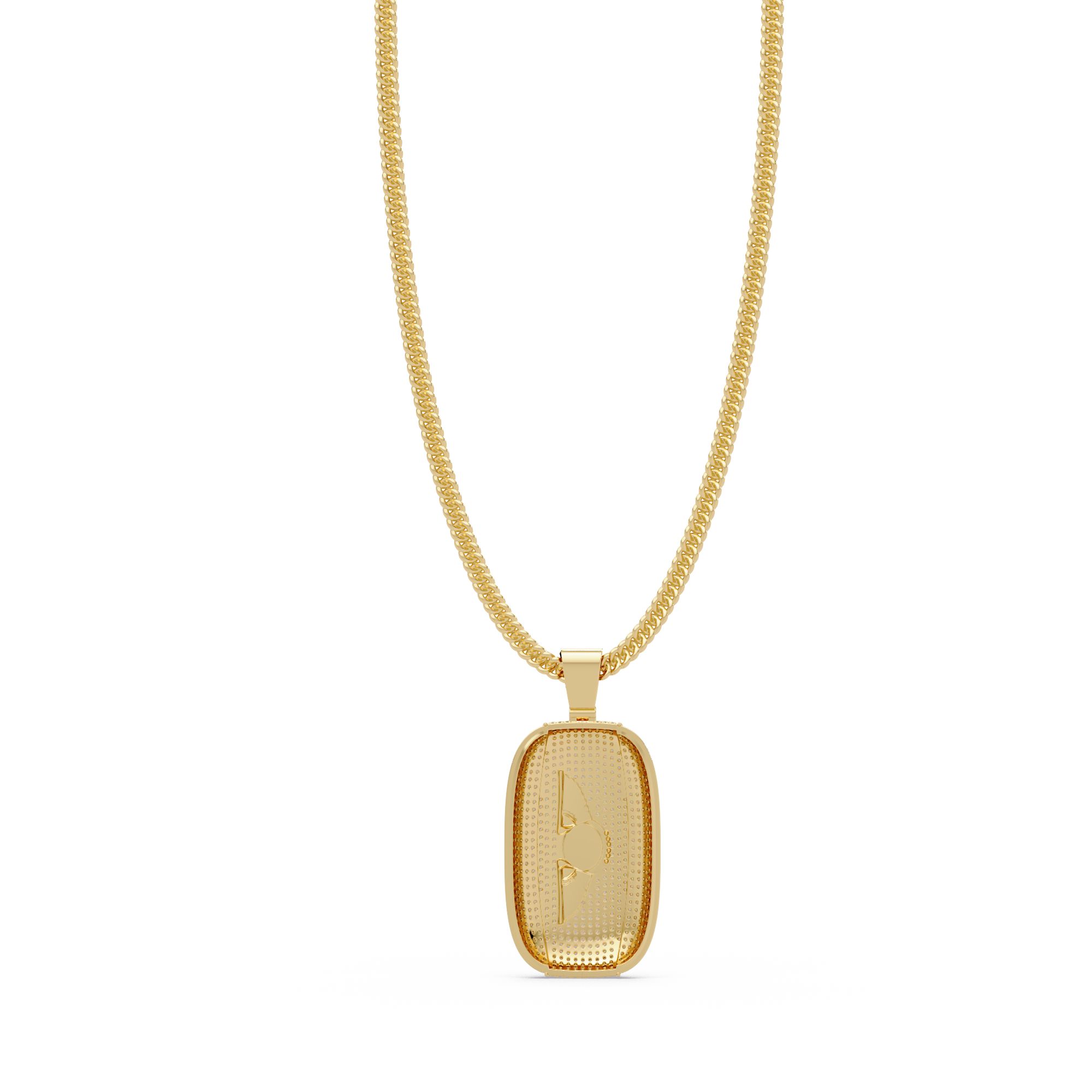 Luxury Bentley Wings Pendant  VVS Moissanite Iced Out Piece