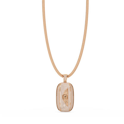 Luxury Bentley Wings Pendant  VVS Moissanite Iced Out Piece