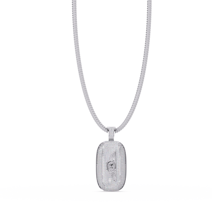 Luxury Bentley Wings Pendant  VVS Moissanite Iced Out Piece