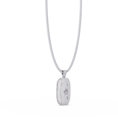 Luxury Bentley Wings Pendant  VVS Moissanite Iced Out Piece