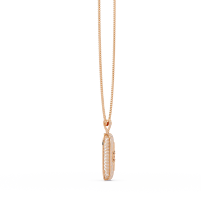 Luxury Bentley Wings Pendant  VVS Moissanite Iced Out Piece