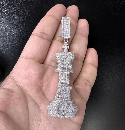 Moissanite Pendant 041