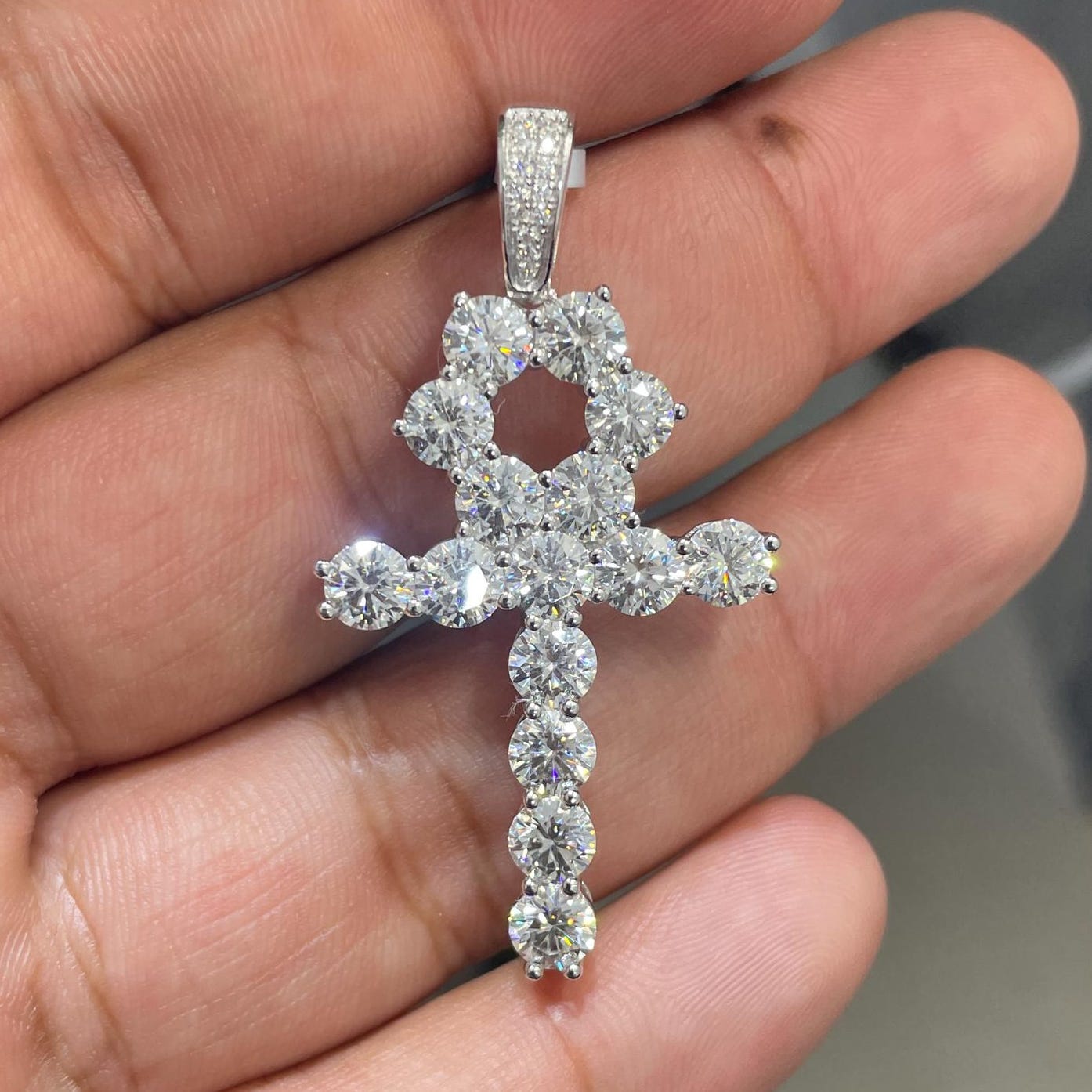 Moissanite Pendant 05