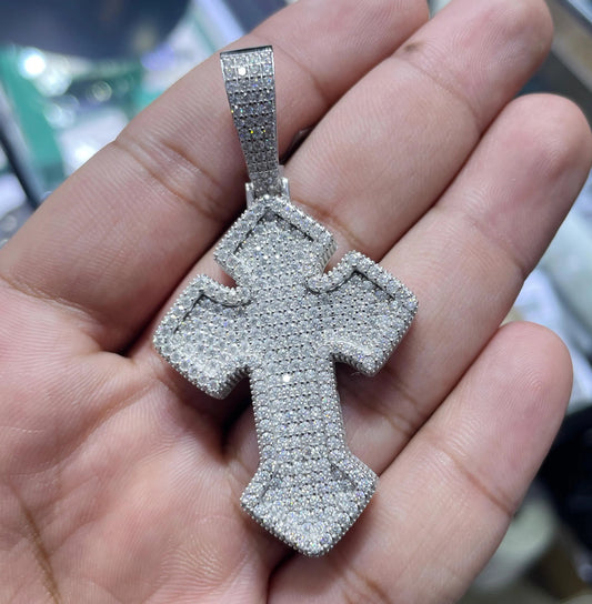 Moissanite Pendant 036