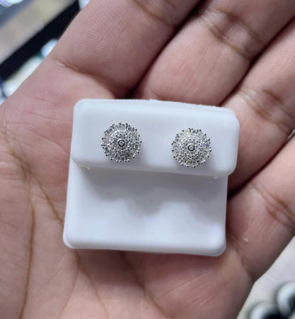 Moissanite Earrings 037