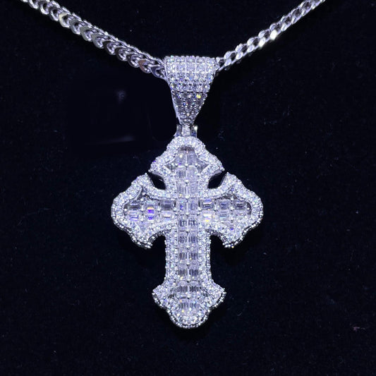 Moissanite Pendant 048