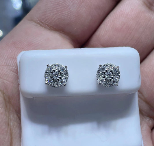 Moissanite Earrings 045