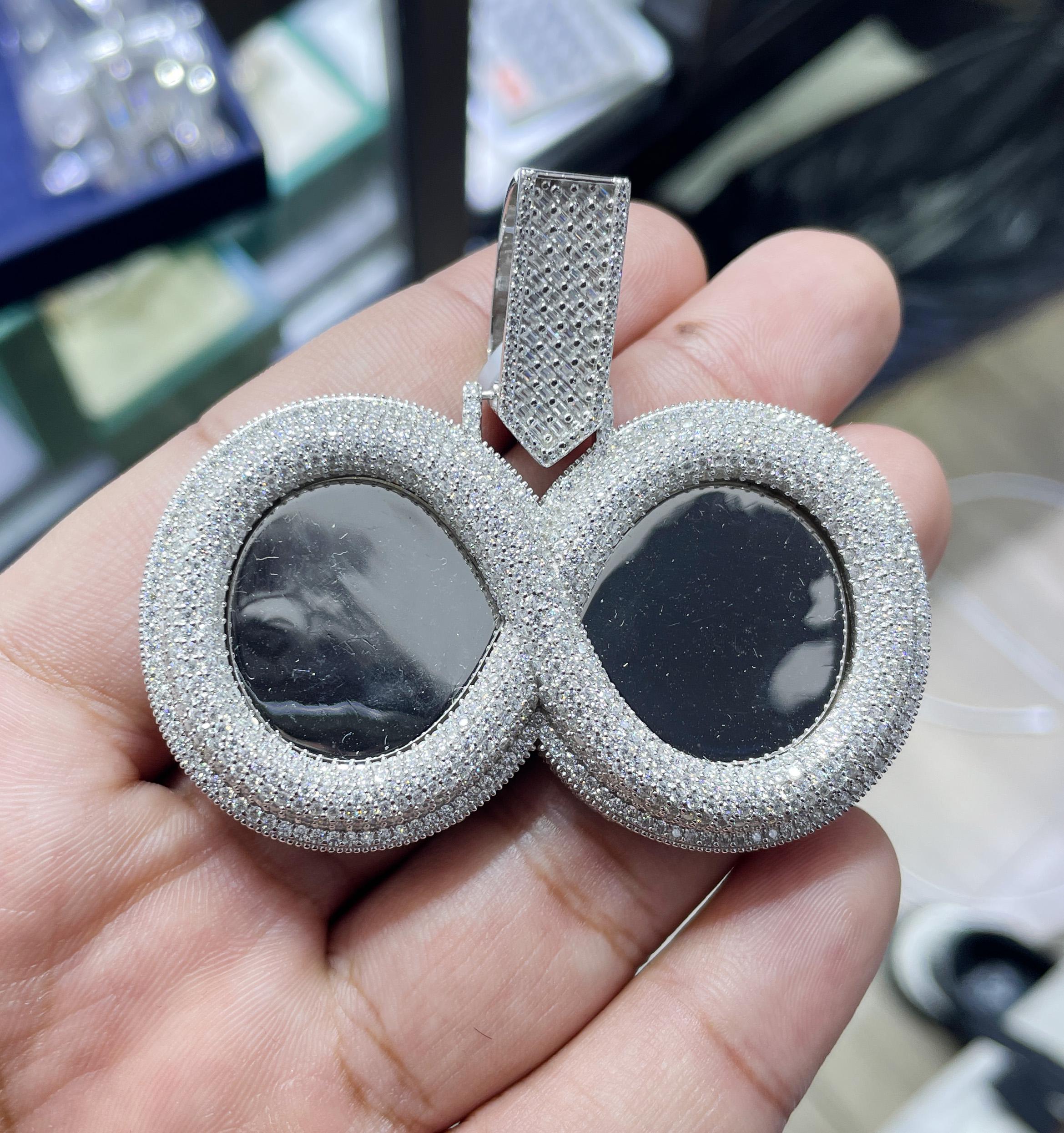 Moissanite Pendant 023