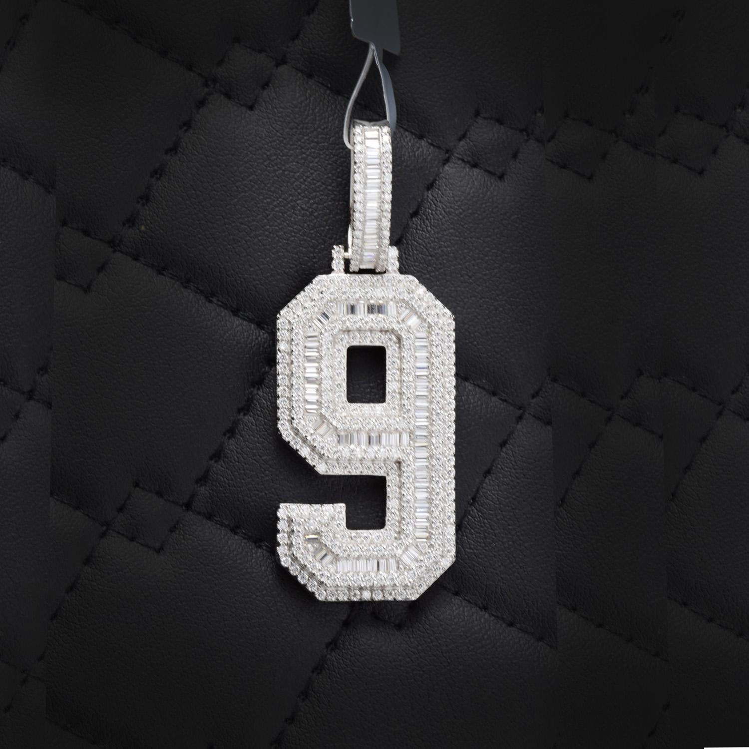 Moissanite Pendant 051