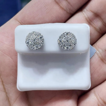 Moissanite Earrings 035