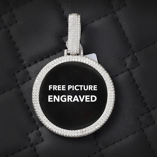 Moissanite Pendant 091