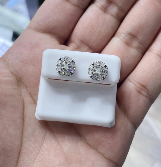 Moissanite Earrings 09