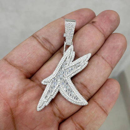 Moissanite Pendant 059